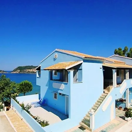 Theophilos Blue Cozy Daire Agios Georgios Pagon
